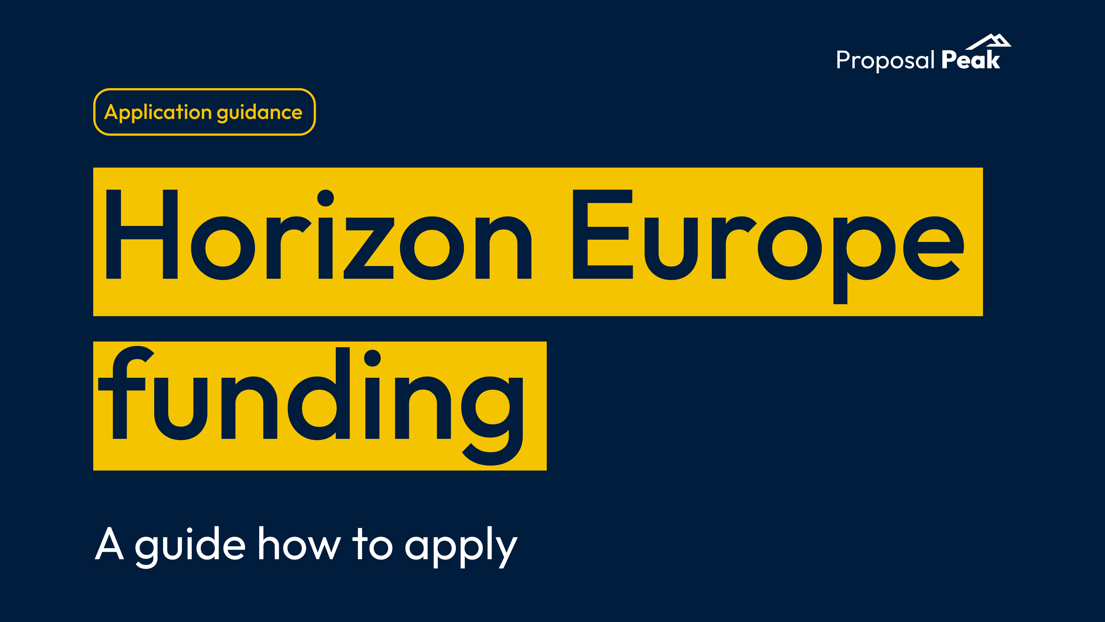 Как подать заявку на финансирование Horizon Europe: практическое руководство для компаний